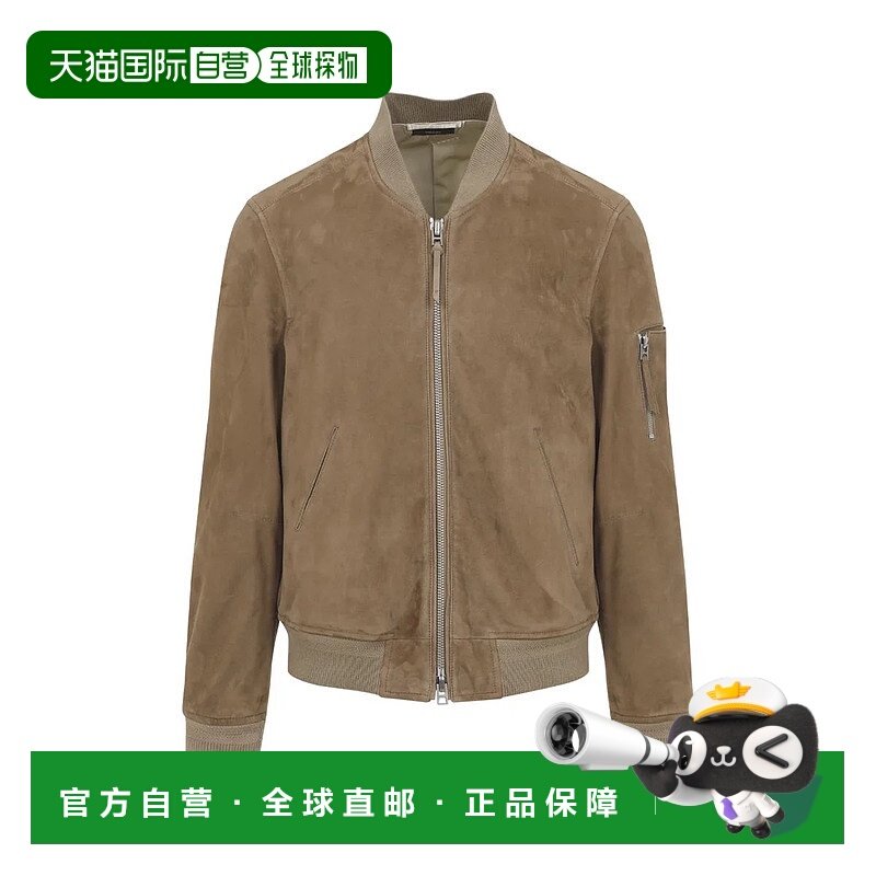 1h可退 香港直邮TOM FORD 男士夹克 LBS087LMS027 SS2026 浅棕色
