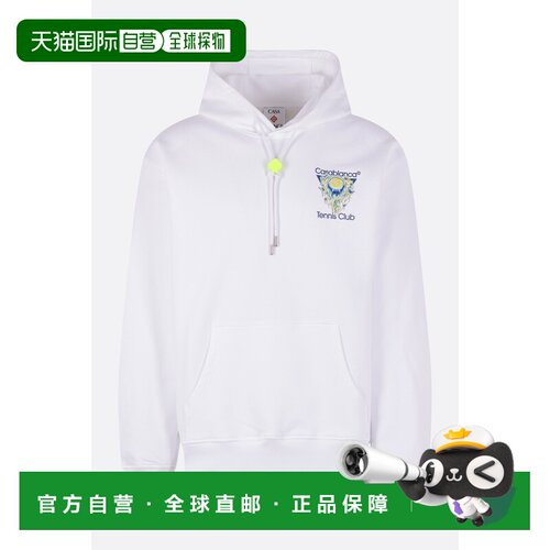 香港直邮Casablanca 男士 Club Icon 网球针织连帽衫 MSP26JTP292