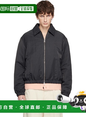 1h可退 香港直邮潮奢 Ami Paris 男士 灰色 Ami de Coeur 夹克 H2