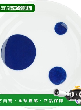 【日本直邮】仓野 Utsuwa Yuragi 小盘二色圆形图案 47942瓷器