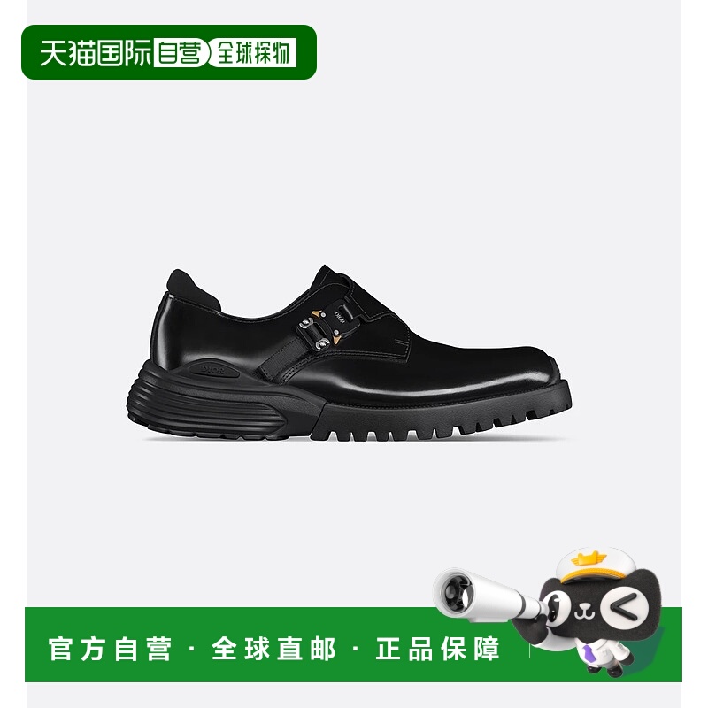 1h可退 香港直邮DIOR 迪奥 男士 乐福鞋 3DE393ZJQ black黑色 舒