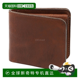 160 韩国直邮NIGEL 80500068003 CABOURN 半钱包牛皮 皮革钱包