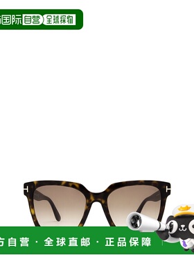 1h可退 香港直邮TOM FORD 女士眼镜 FT095252F SS2025 黑色 Selby