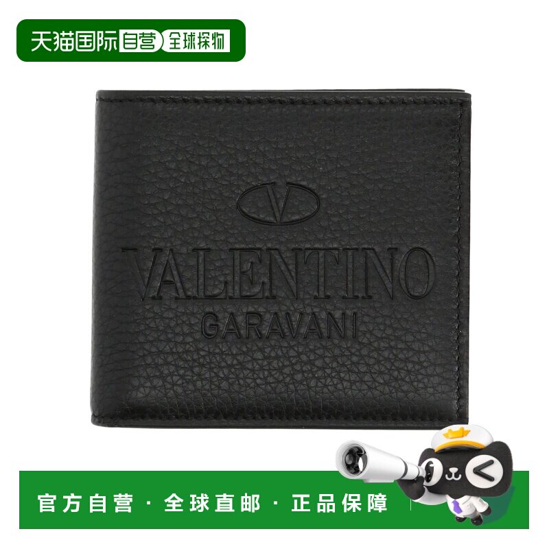 香港直邮valentino 华伦天奴 男士 钱包 black黑色 舒适时尚