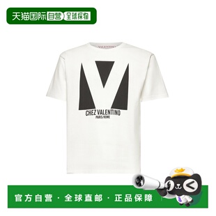 6V3MG16PAQ9A03 T恤 SS2025 白色 香港直邮VALENTINO `Chez 男士