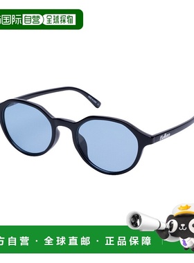 1h可退 日本直邮FULLON 男女通用偏光防紫外线黑色波士顿眼镜 FBL