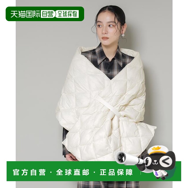 1h可退 日本直邮NANO universe TAION/可双面穿羽绒围巾