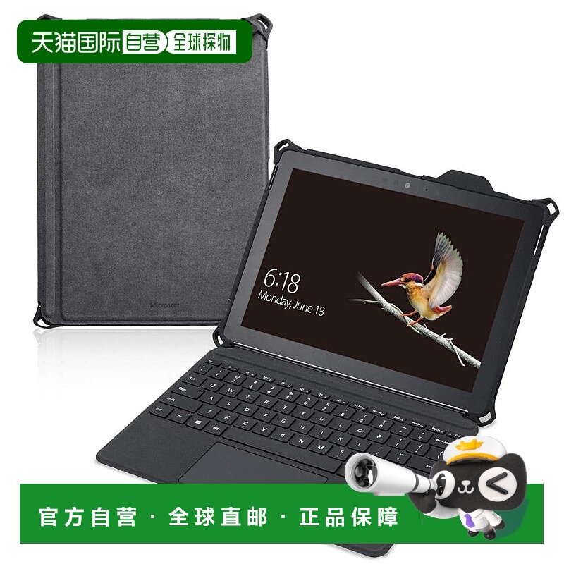 【日本直邮】Elecom宜丽客平板电脑保护套SurfaceGo保护套黑色