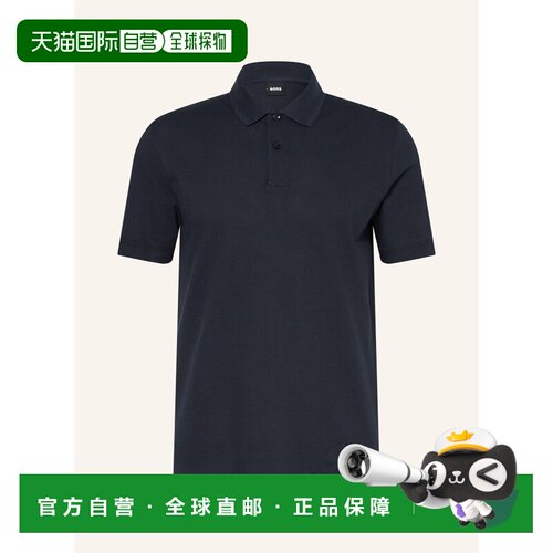 香港直邮BOSS 男士T恤 100313189017001 CO 深蓝色 PARLAY Pique