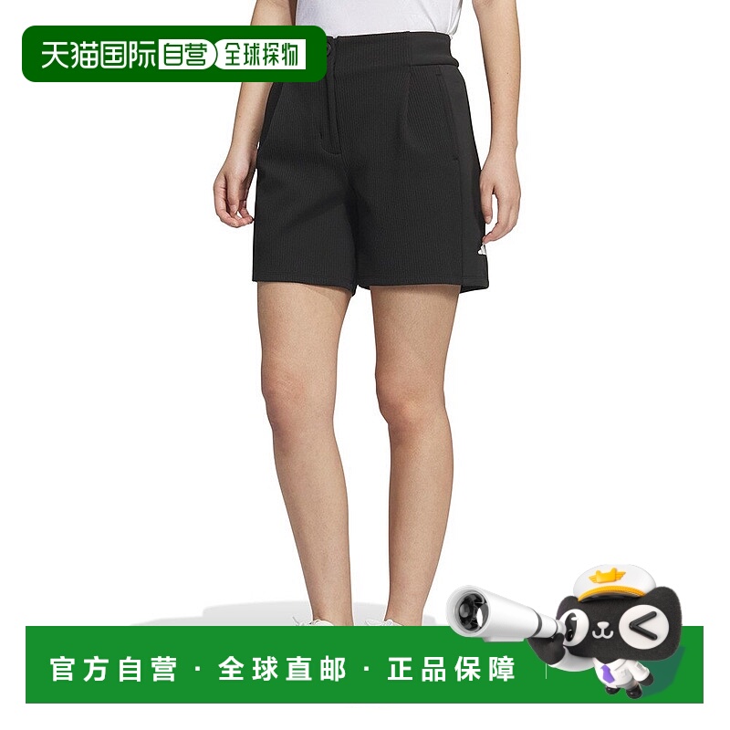 日本直邮adidas 高尔夫短款女士长裤 JWK07-JM2984 黑色