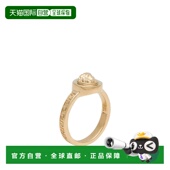 香港直邮潮奢 戒指 versace 1h可退 范思哲 女士 metal金属色 舒