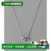 高级鉑金镶嵌 1h可退 日本直邮ete女士PT900白色托帕石项链 独特