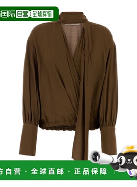 1h可退 香港直邮Blumarine 长袖衬衫 2C446A