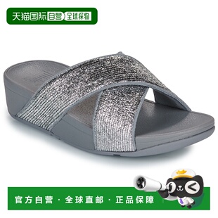 欧洲直邮FITFLOP  女鞋 秋冬2025 凉鞋 LULU CRINKLED SHIMMER