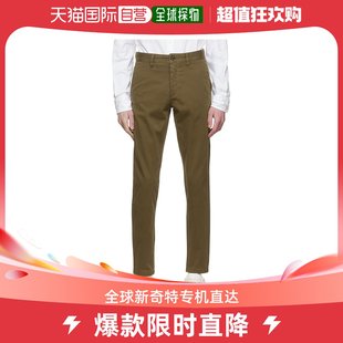 长裤 香港直邮潮奢 Tapered 男士 Fit 绿色 BOSS