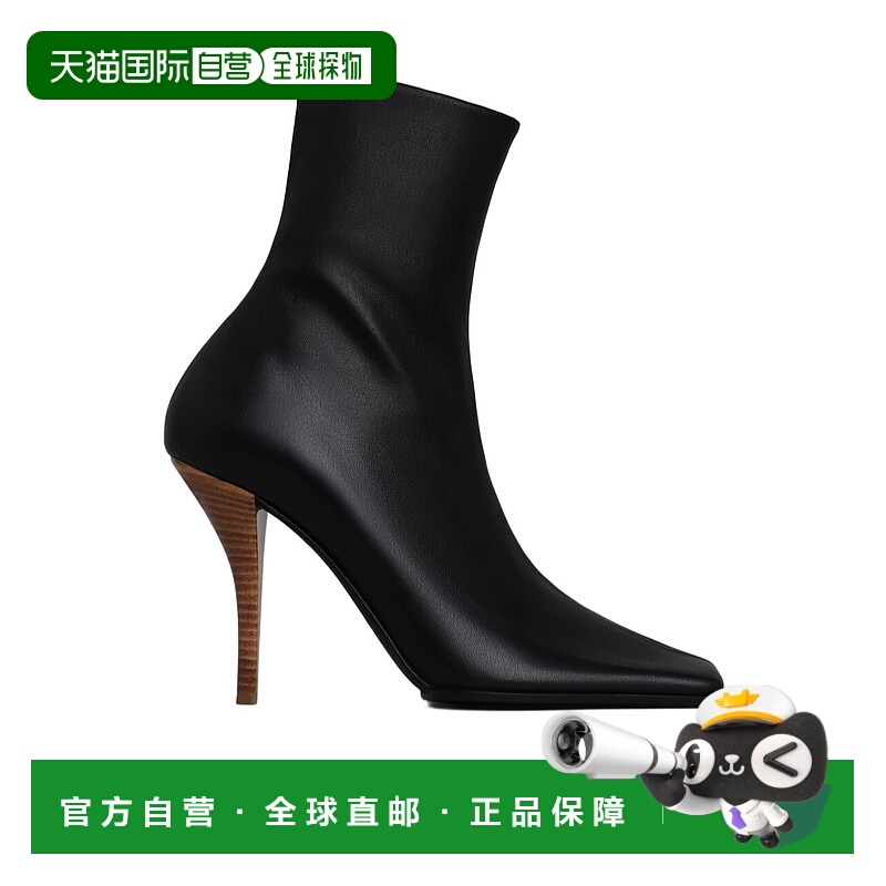 香港直邮Alaia 方头袜跟踝靴 AA3O2018I106