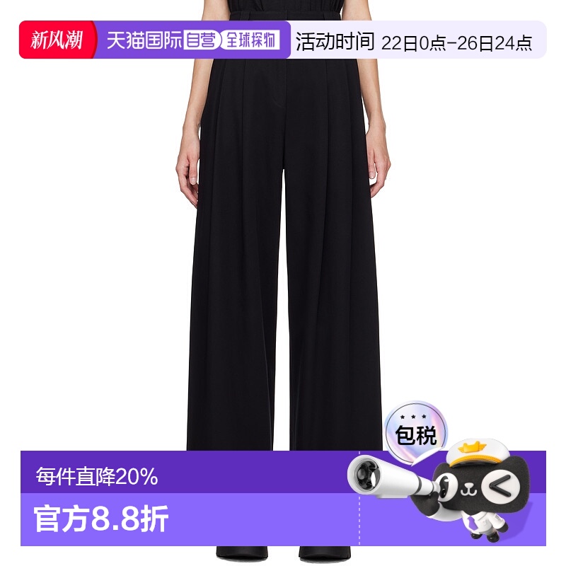 1h可退 香港直邮Alexander Wang 亚历山大 王 女士 黑色 High-Wai