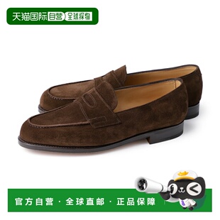 日本直邮John Lobb 男士棕色乐福鞋 309221L 深棕色 2Y Lopez 鞋