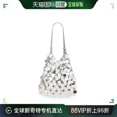 香港直邮潮奢 Rabanne 女士 XL Sparkle Silver-Tone Paillette H