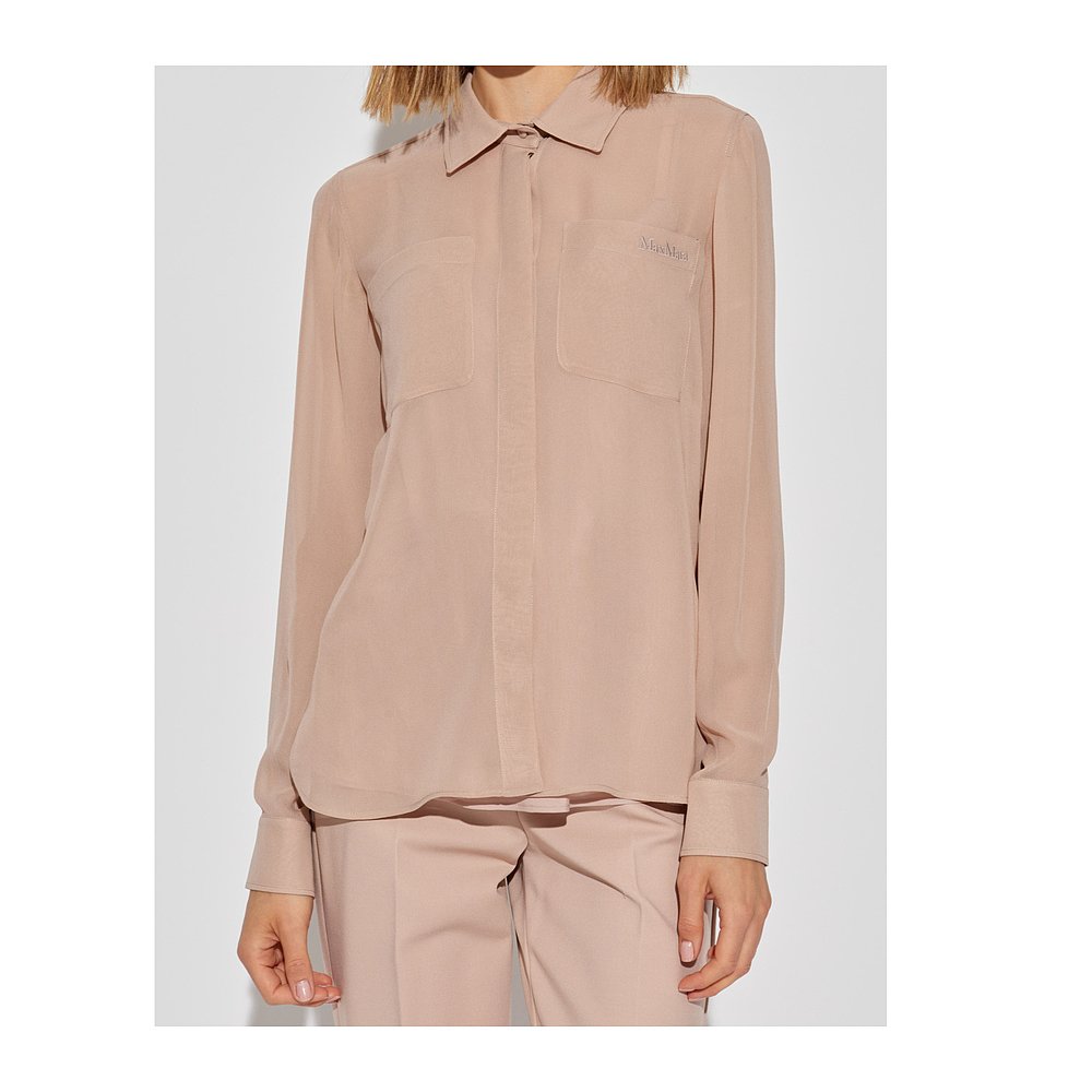 MAX MARA 女士衬衫 1266014106020 CO 花色 长袖衬衫