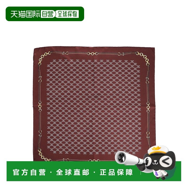 香港直邮CELINE 女士围巾 2AWB60ZV1GDB5 AW2025 红色