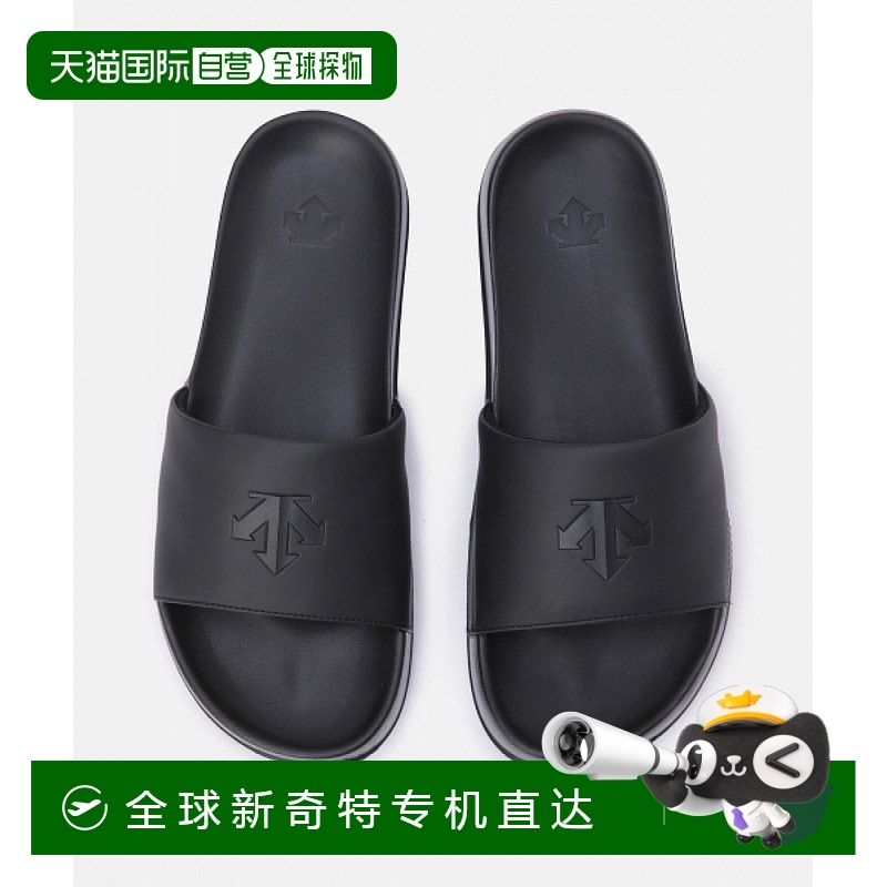 1h可退 韩国直邮descente  拖鞋迪桑特新款