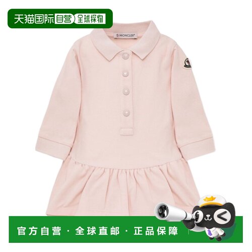 香港直邮MONCLER 女童连衣裙 L29518I000038496F529 AW2026长袖