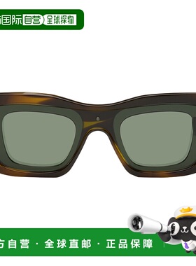 1h可退 香港直邮潮奢 LOEWE 罗意威 男士 棕色 Cinema Double Lay