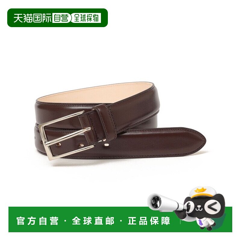 1h可退 日本直邮SHIPS any 男士光滑牛皮皮带 适用商务休闲场合