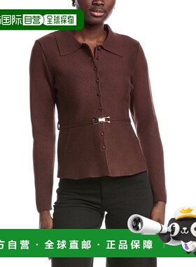 自营ANNA KAY Ines Knit Jacket - brown 美国奥莱直发