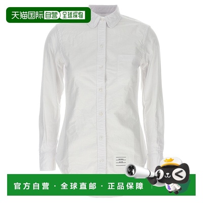 香港直邮THOM BROWNE 女士衬衫 FLL019AF0313100 SS2026 白色