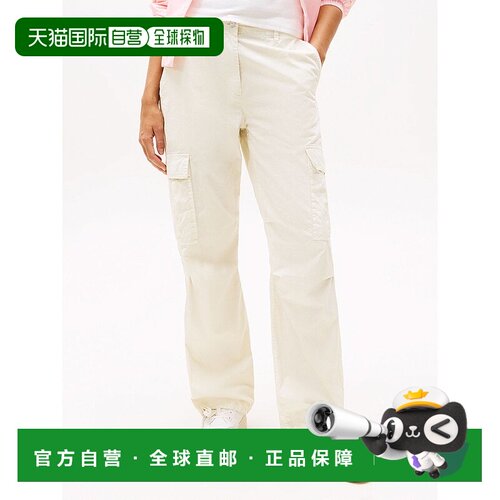 日本直邮TOMMY HILFIGER 卡其宽松直筒长裤 [TO3203EW012182]