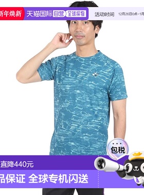 【日本直邮】尤尼克斯 运动短袖T恤（修身款）10596 深海蓝新款