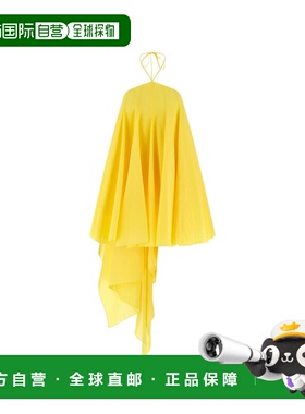 1h可退 香港直邮潮奢 Jacquemus 女士 JACQUEMUS 黄色连衣裙 DRW0