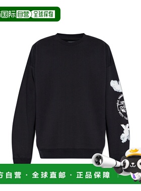 香港直邮Y-3 男士卫衣 JX47490BLACK AW2025 黑色 Sweatshirt wit