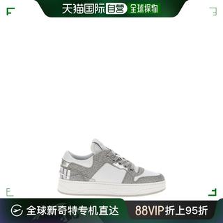 香港直邮JIMMY CHOO 灰色女士运动鞋 FLORENTFQYA-X-SILVER-WHITE