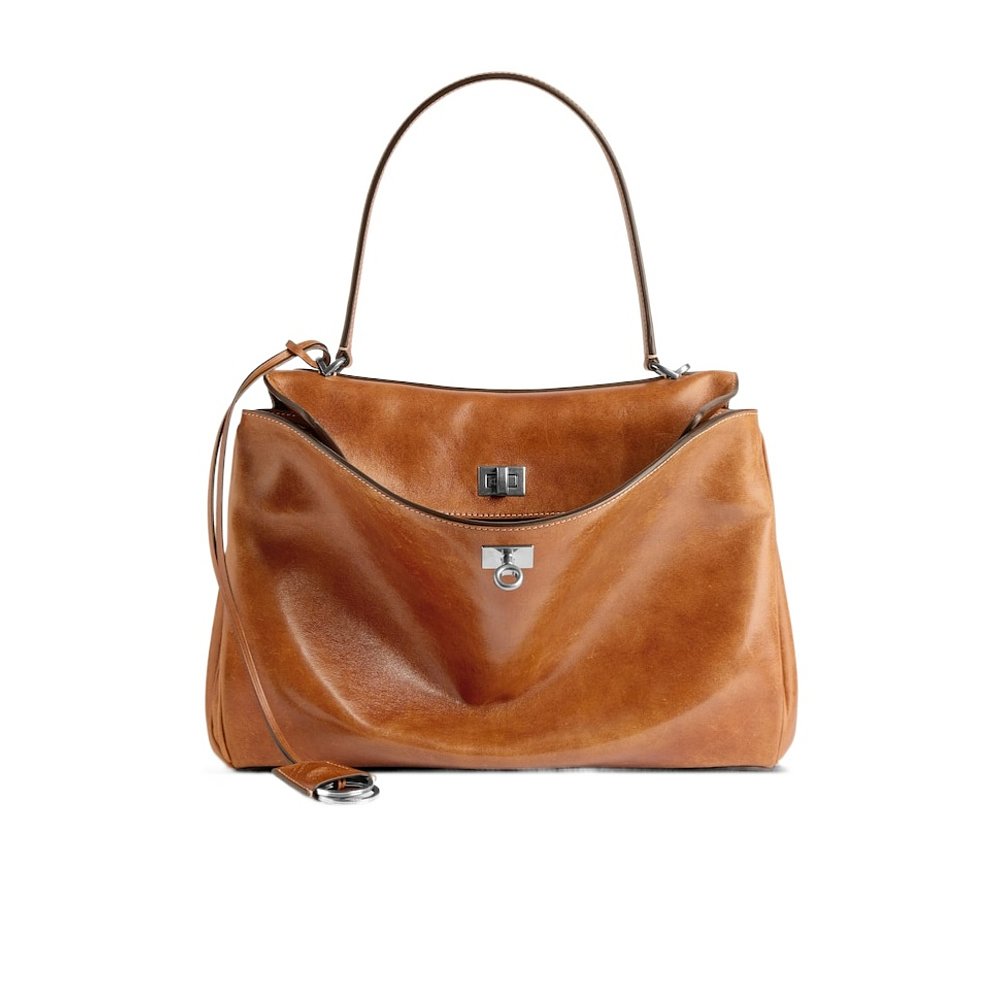 BALENCIAGA 女士斜挎包 7897722ABP72753 SS2025 棕色