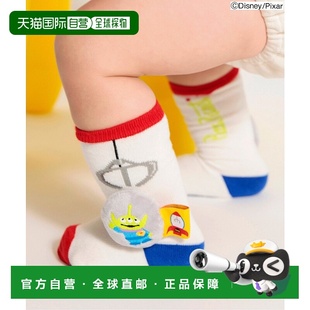 1h可退 日本直邮迪士尼托伊 故事角色铃声婴儿高筒袜 J554914