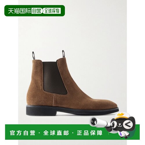香港直邮Tom Ford 汤姆 福特 男士 Owen 绒面革切尔西靴 J1652LCL