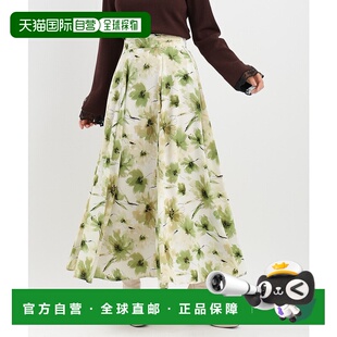 1h可退 日本直邮Andemiu 女装 宽松流苏感 全涤纶 A字裙 半身裙 5