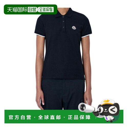 1h可退 香港直邮Moncler/盟可睐 女士 短袖Polo衫 26FW