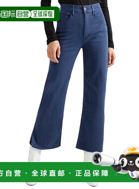 自营 3x13 X 1 女式 W4 Shelter 宽腿九分箭头牛仔裤 - 蓝色 美国