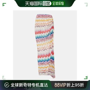 MISSONI 香港直邮潮奢 MARE 女士人字纹褶皱海滩罩衫