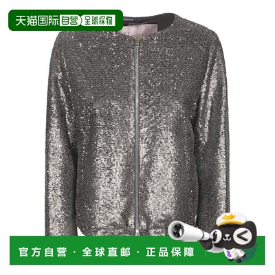 香港直邮HERNO 女士夹克 GI00050DR127419487 AW2025 灰色 Sequin
