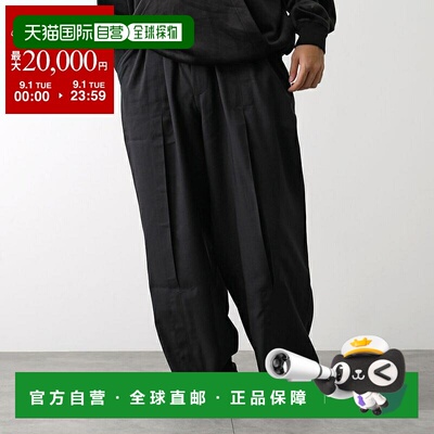 日本直邮Y-3 SPORT UNIFORM BOX PLEATED PANTS 男士百褶长裤 KZ2