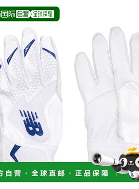 日本直邮New Balance 青少年击球手套双手击球手套皇家 LAG45602-