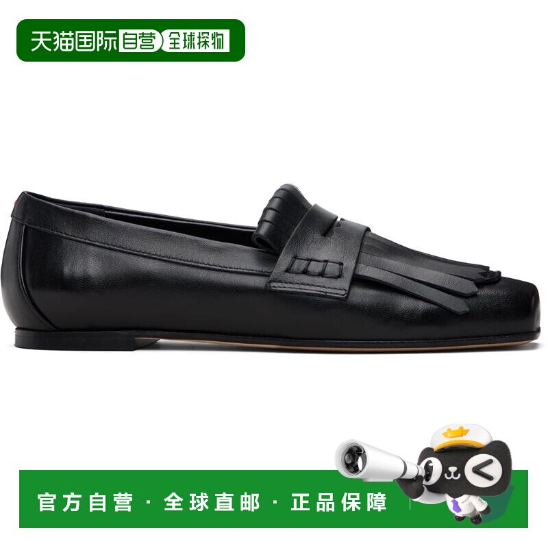 香港直邮aeyde 女士 黑色 Belen Tassel 乐福鞋 A11FL05870010012