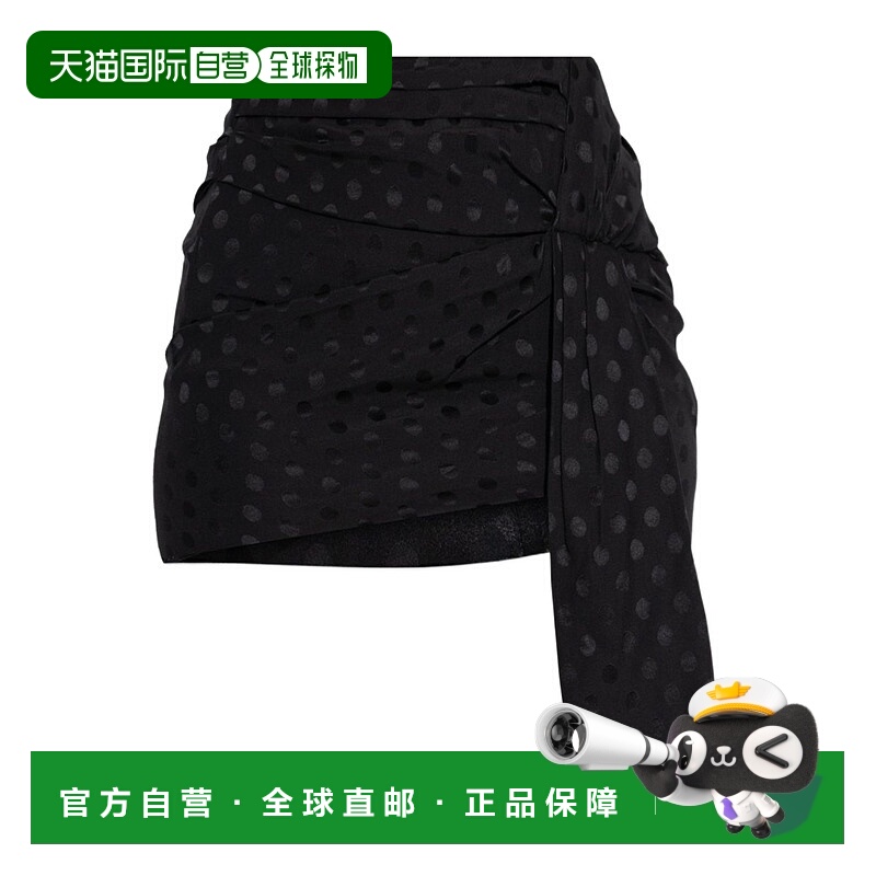 1h可退 香港直邮ISABEL MARANT 女士半身裙 JU0422FAC4J04I01BK A