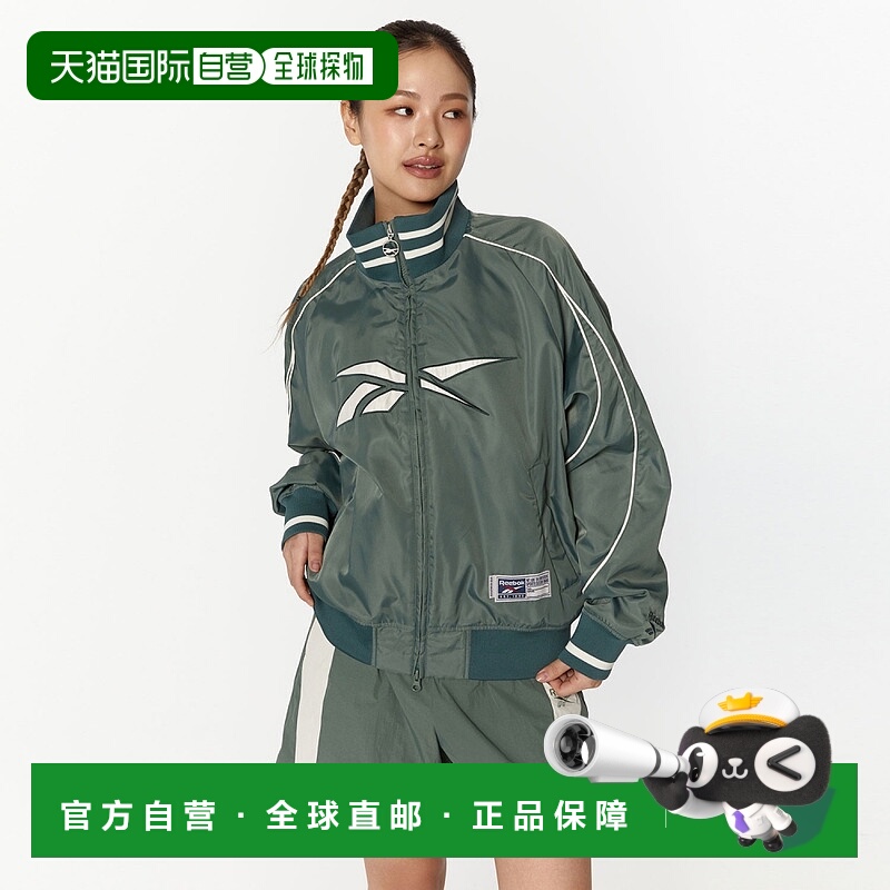 韩国直邮Reebok x VECTOR / 1008530 Stadium Varsity贴花刺绣长