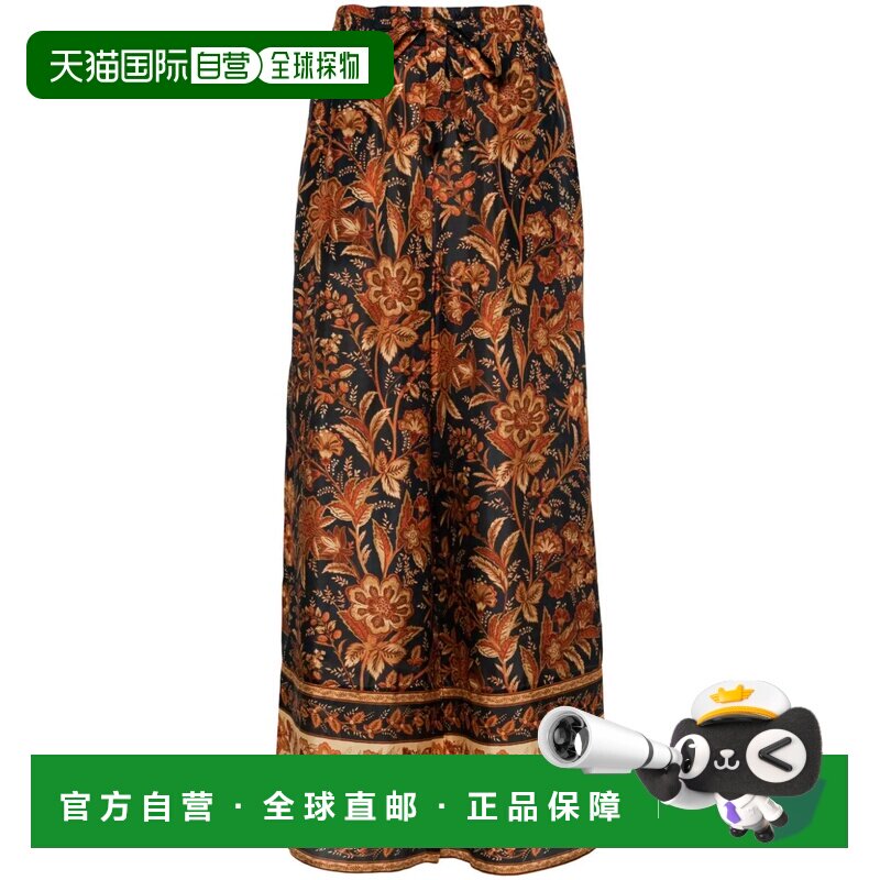 1h可退 香港直邮ZIMMERMANN 女士休闲裤 9161PRS243DNF SS2024 棕